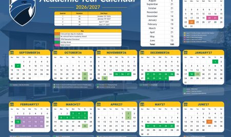 Academic Year Calendar 26-27