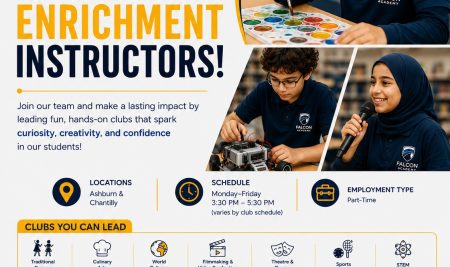 We’re Hiring: Afterschool Enrichment Instructors!